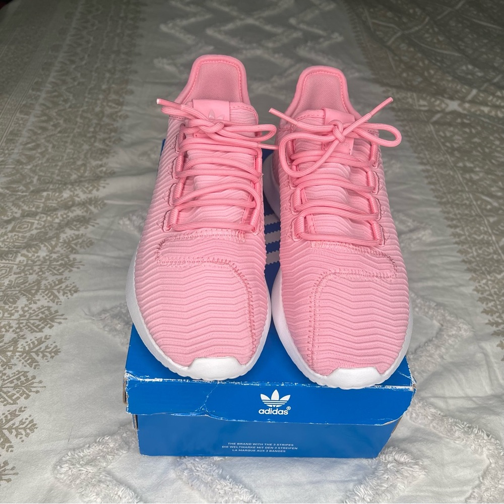 ADIDAS Tubular Shadow J 'Light Pink' Shoes - Picture 2 of 8